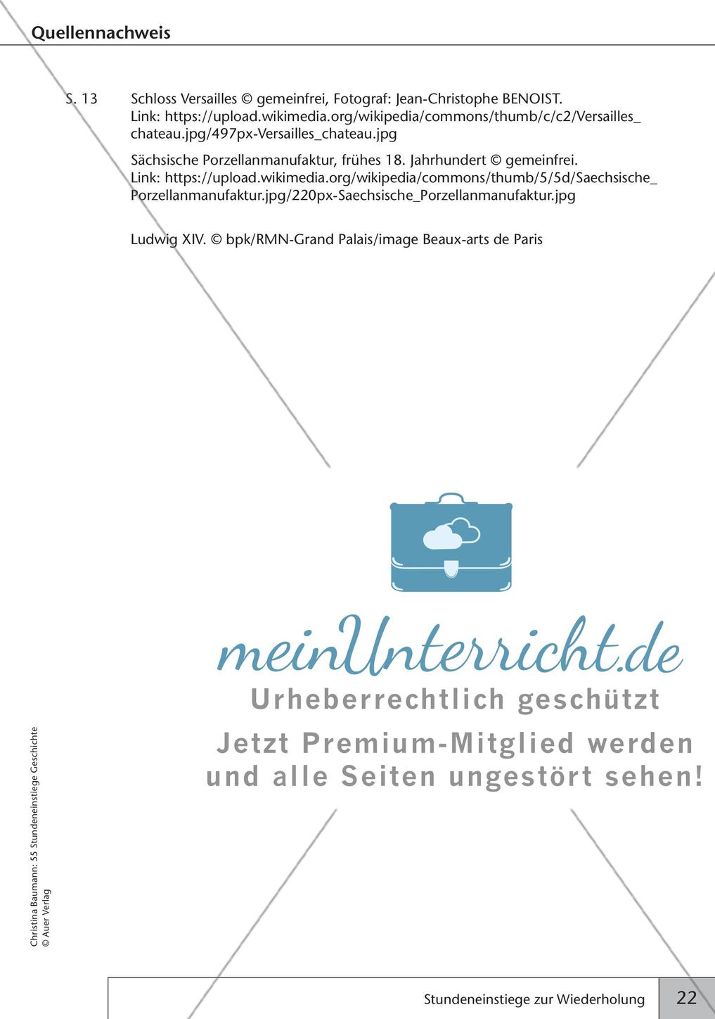 Stundeneinstiege zur Wiederholung Preview 24