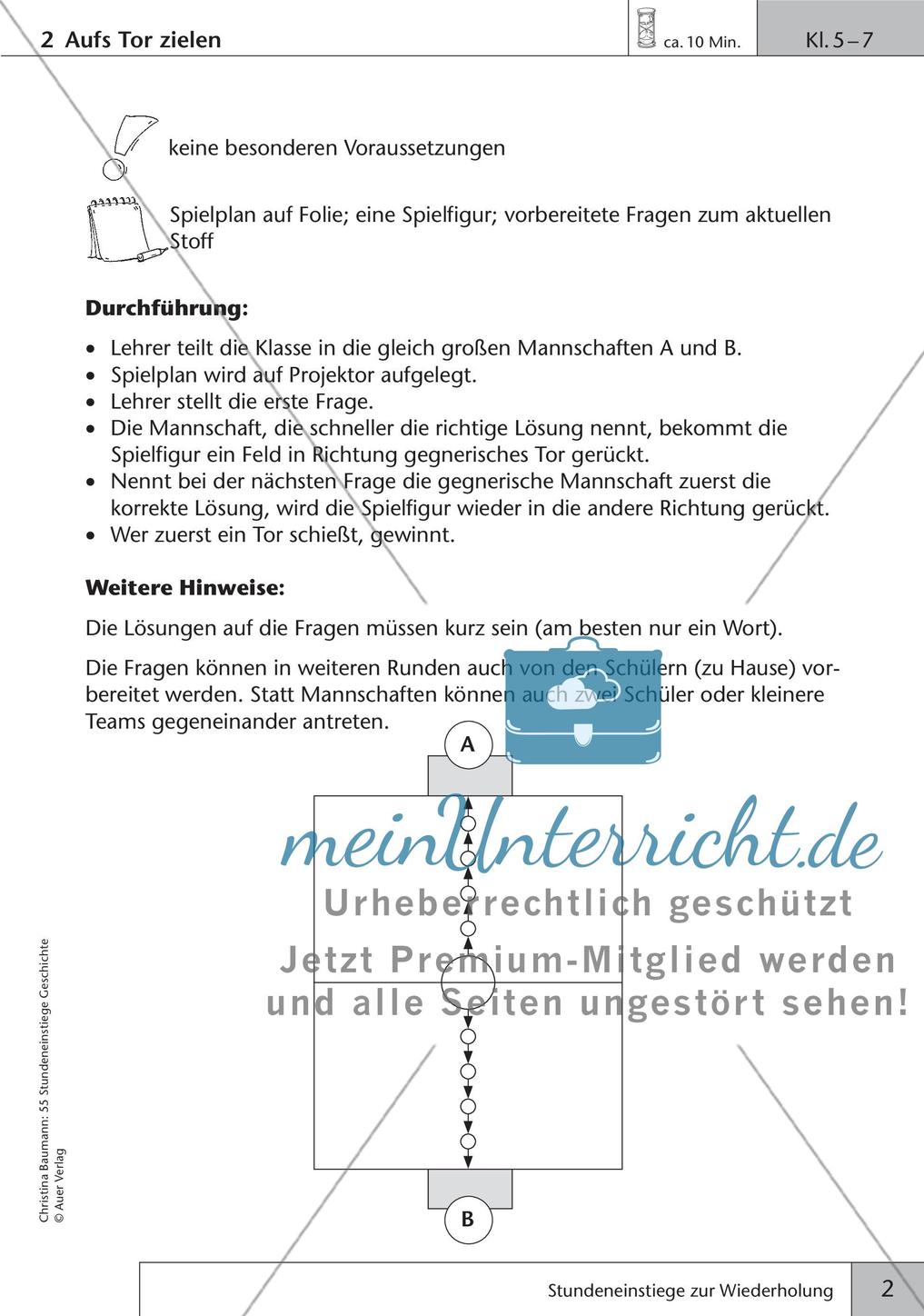 Stundeneinstiege zur Wiederholung Preview 4