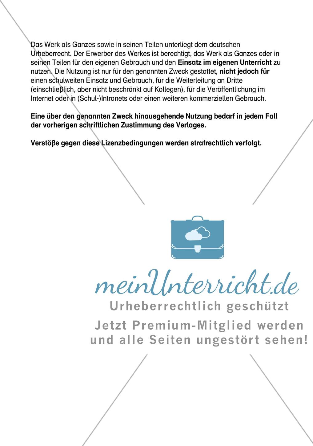 Stundeneinstiege: Hinführung auf die folgende Stunde Preview 2
