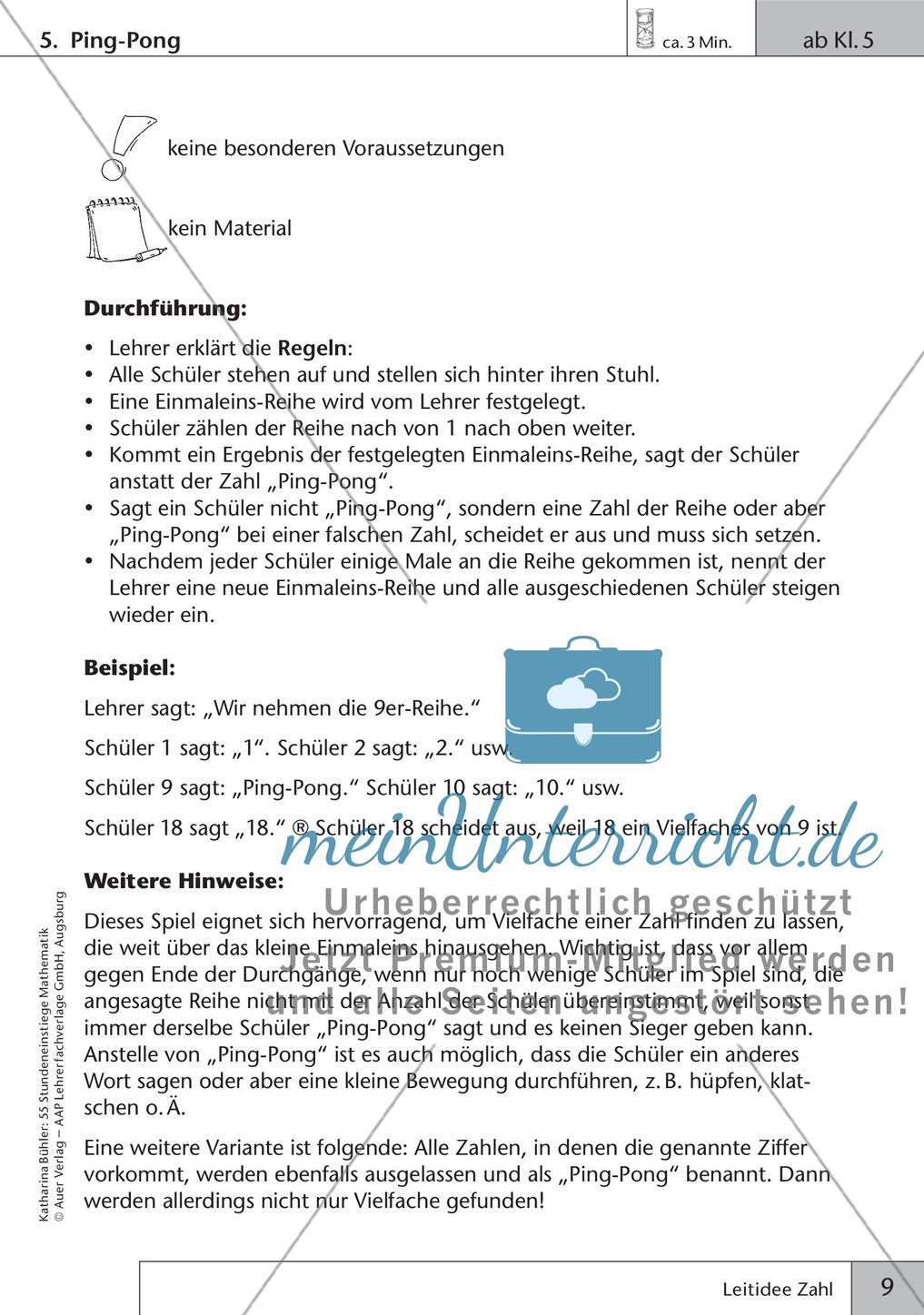 Stundeneinstiege: Leitidee Zahl Preview 11