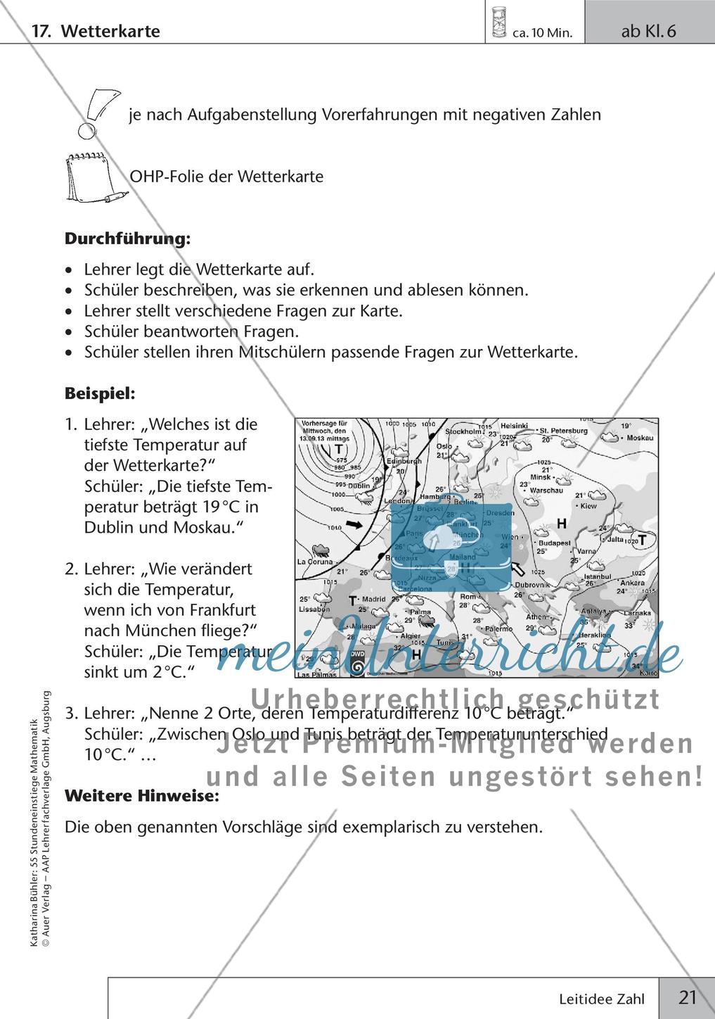 Stundeneinstiege: Leitidee Zahl Preview 23