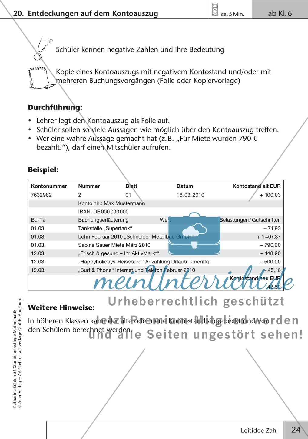 Stundeneinstiege: Leitidee Zahl Preview 26