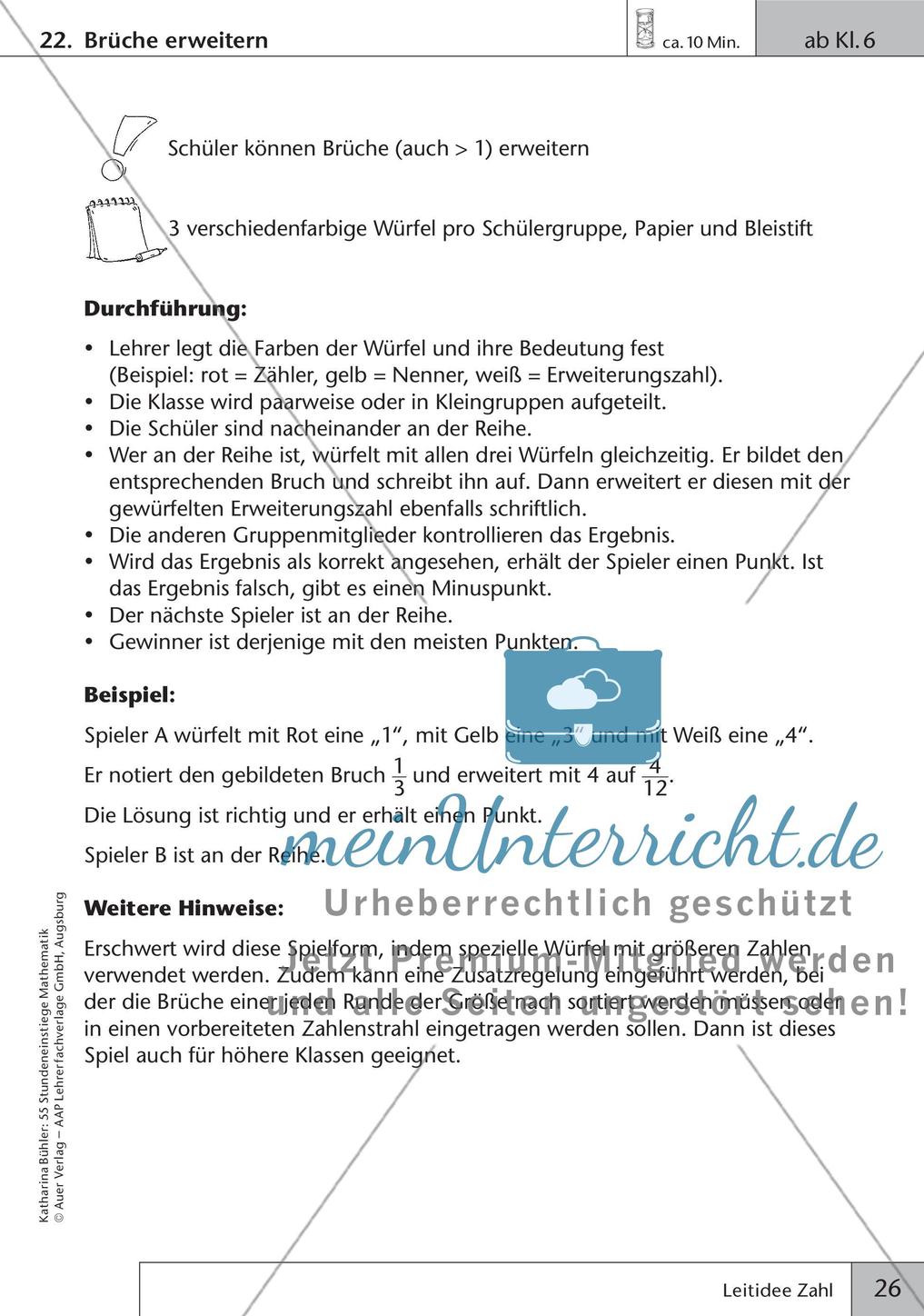 Stundeneinstiege: Leitidee Zahl Preview 28