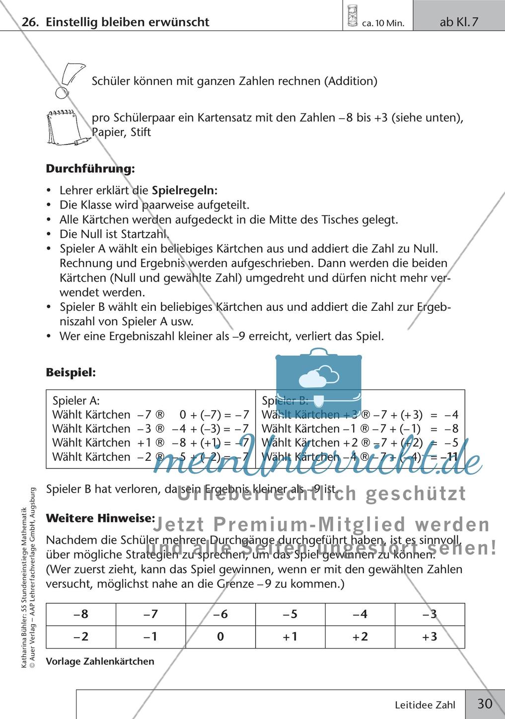 Stundeneinstiege: Leitidee Zahl Preview 32