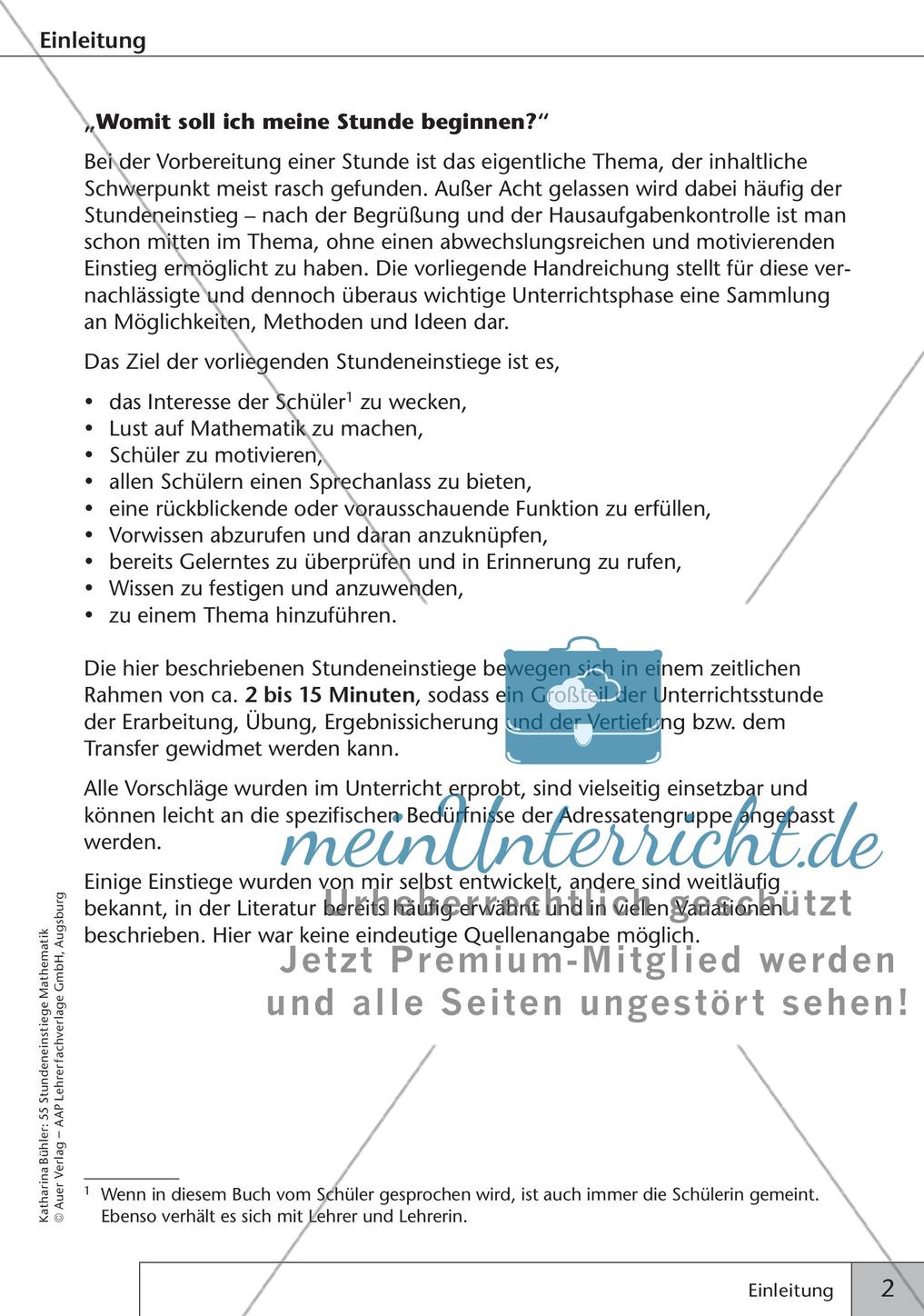 Stundeneinstiege: Leitidee Funktionaler Zusammenhang Preview 4
