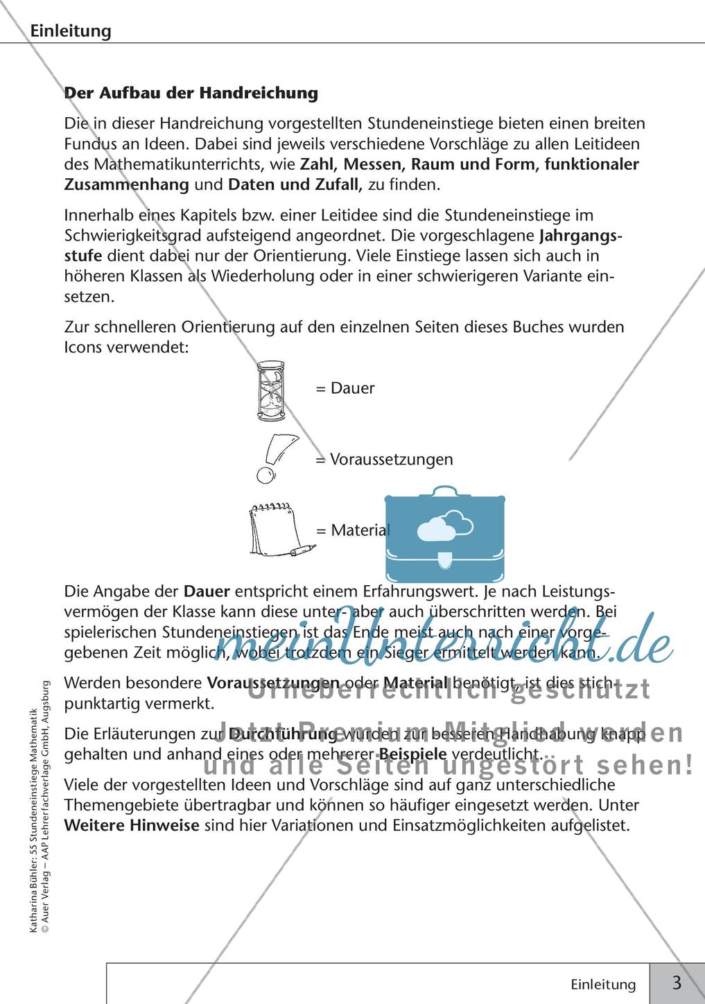 Stundeneinstiege: Leitidee Funktionaler Zusammenhang Preview 5