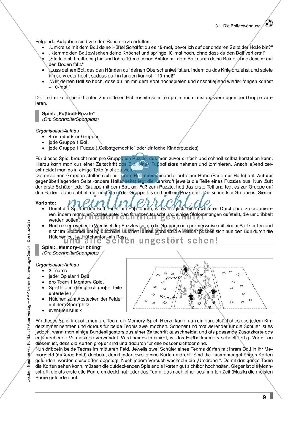 Fußball: Ballgewöhnung Preview 5