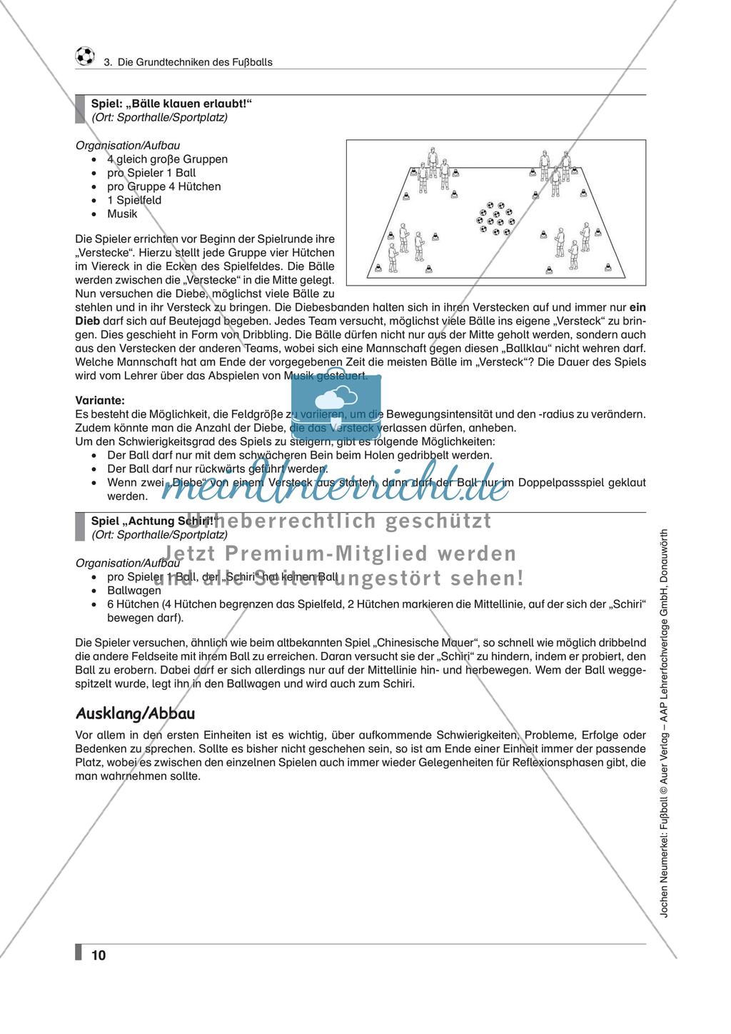 Fußball: Ballgewöhnung Preview 6
