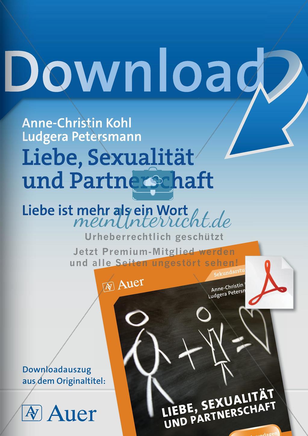 Liebe, Sexualität und Partnerschaft: Die Bedeutung von Liebe Preview 1