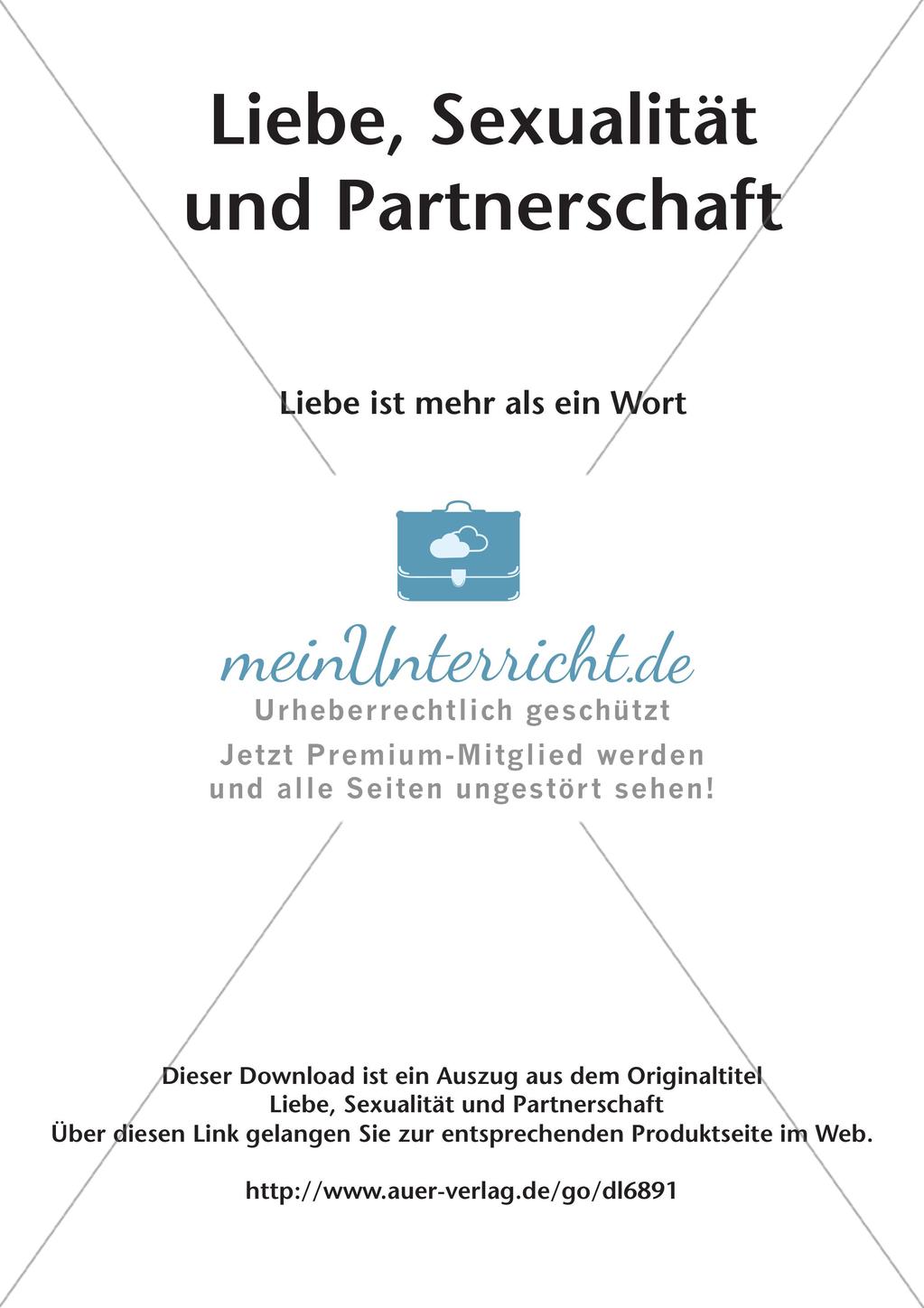 Liebe, Sexualität und Partnerschaft: Die Bedeutung von Liebe Preview 2