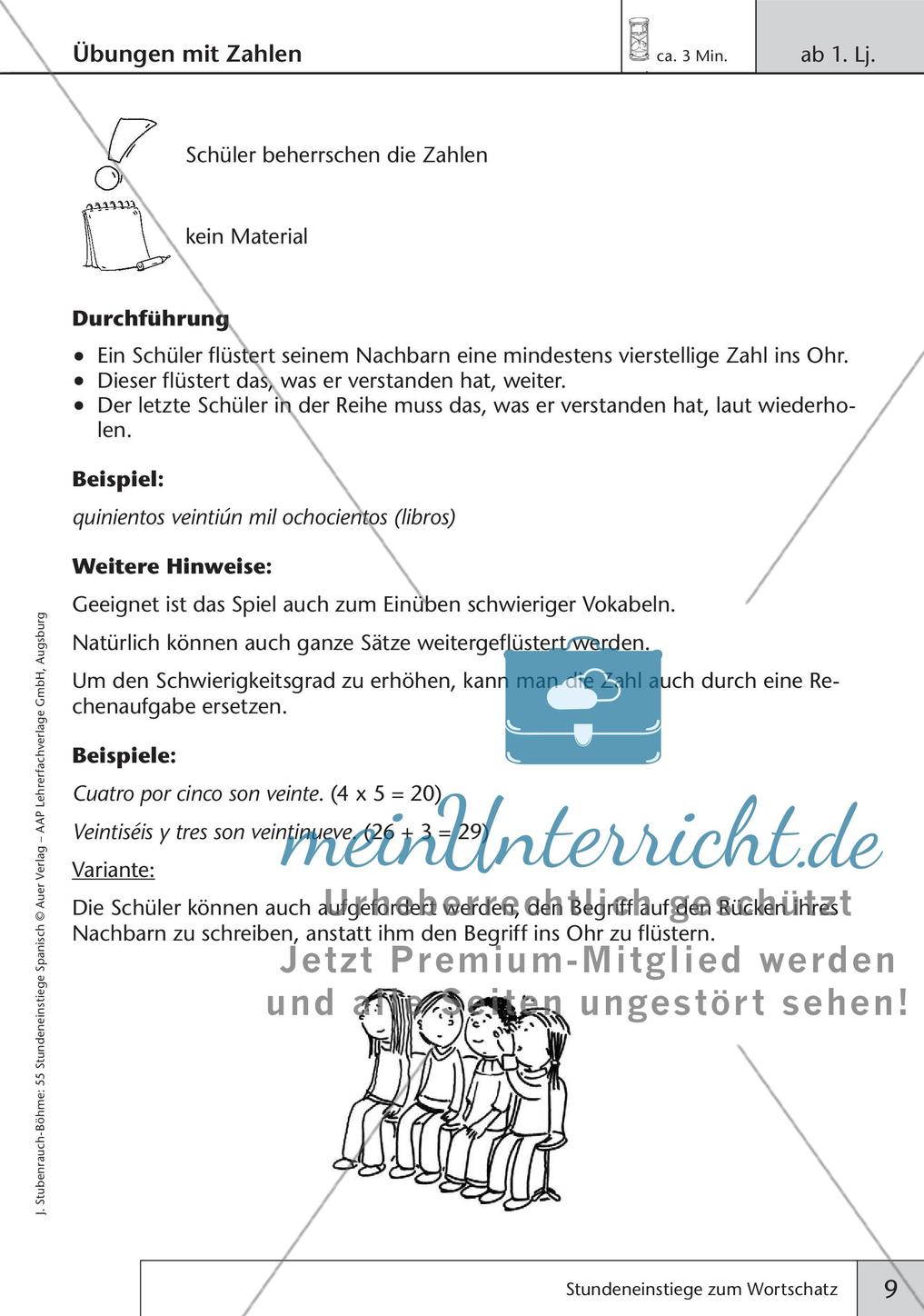 Stundeneinstiege zum Thema Wortschatz Preview 11