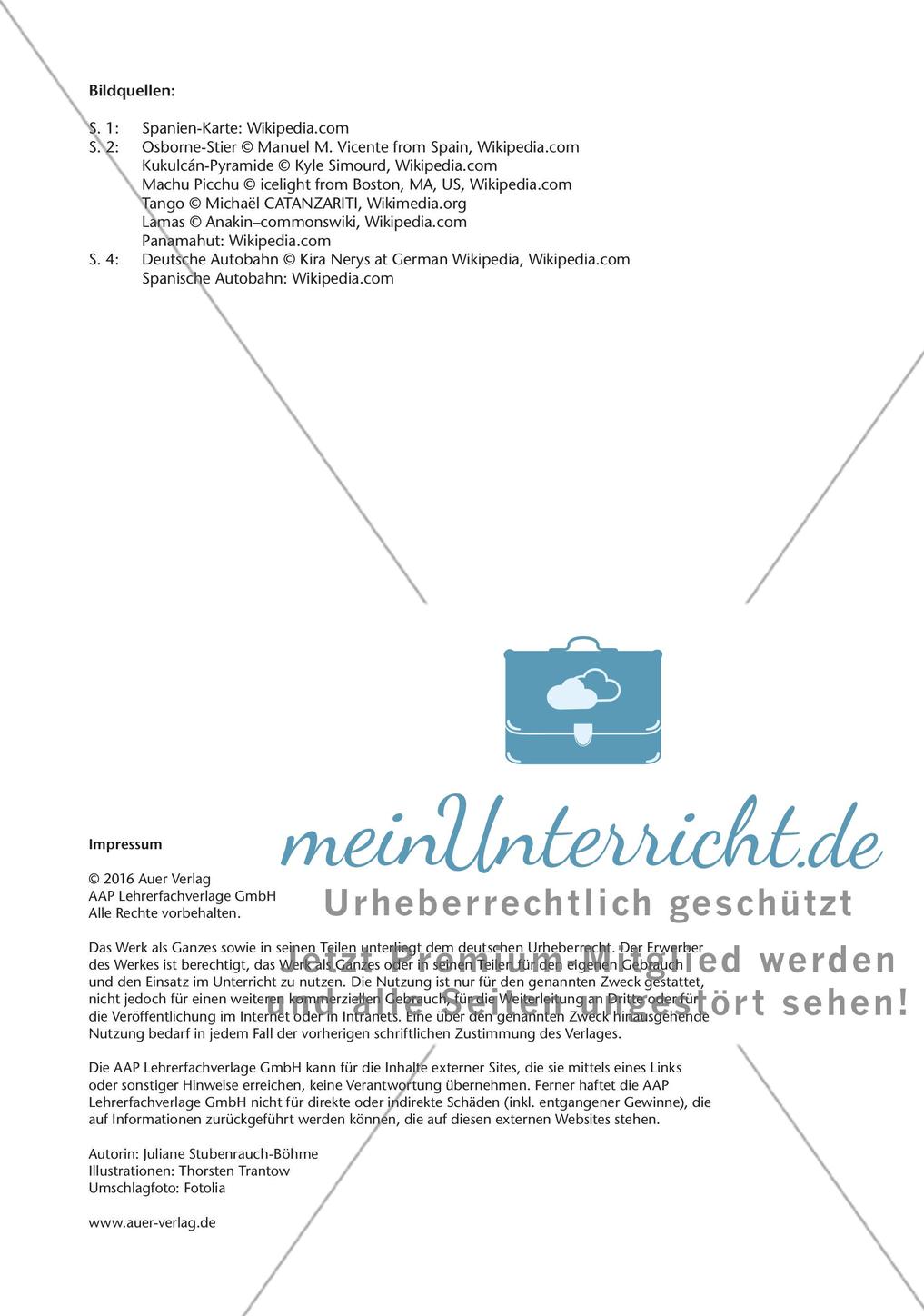 Stundeneinstiege zum Thema Landeskunde Preview 11