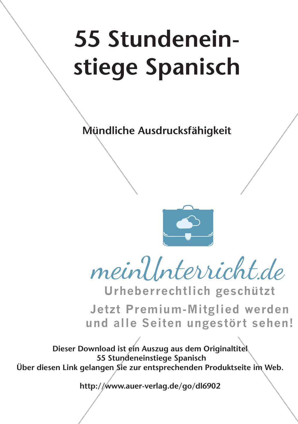 Stundeneinstiege zum Thema Sprachproduktion Preview 2