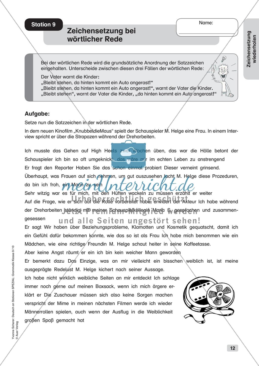 Zeichensetzung Preview 14