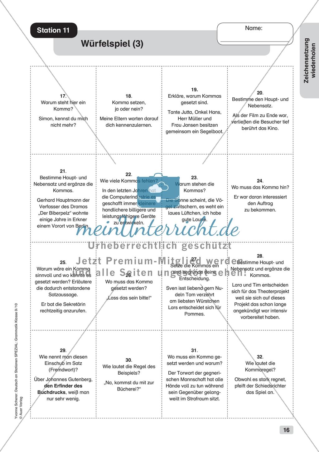 Zeichensetzung Preview 18