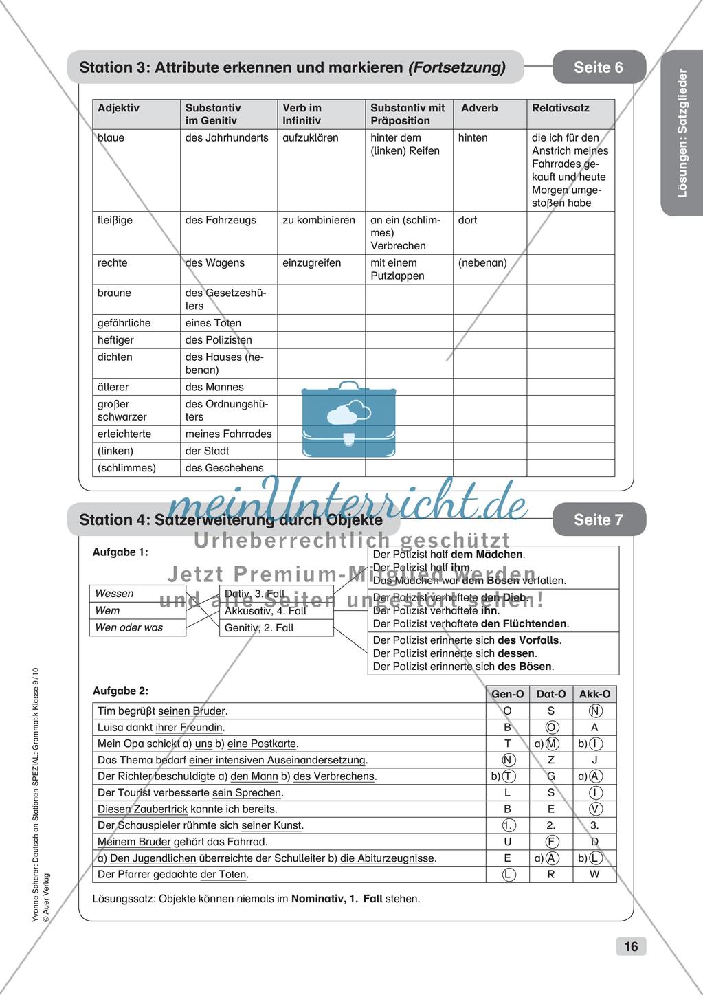 Satzglieder Preview 18