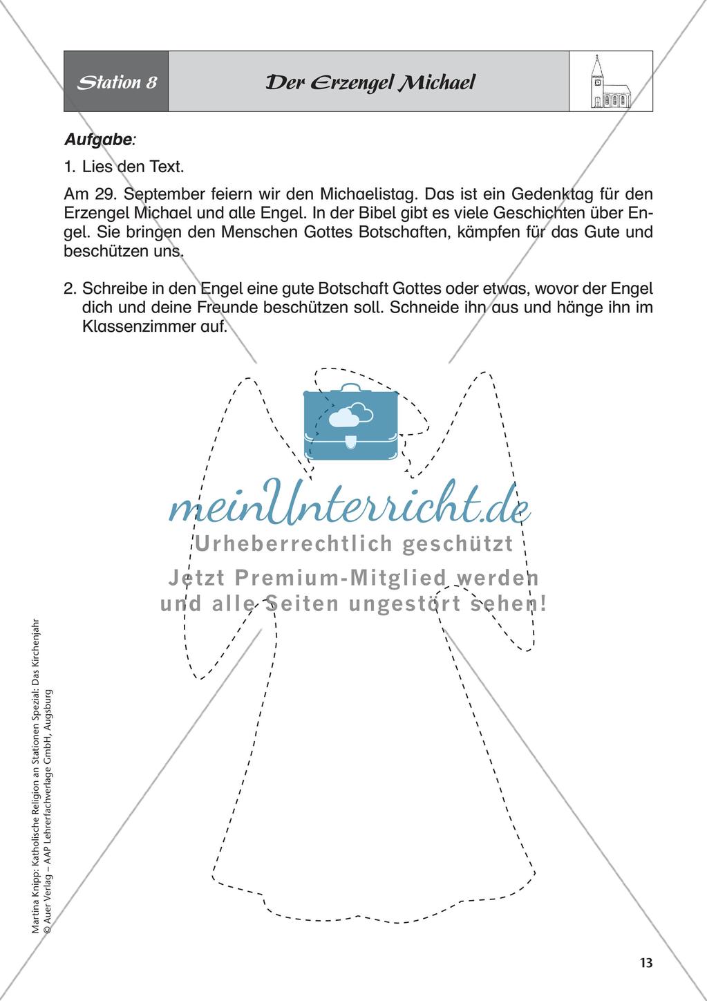 Kath. Religion: Fest- und Feiertage im Kirchenjahr Preview 15