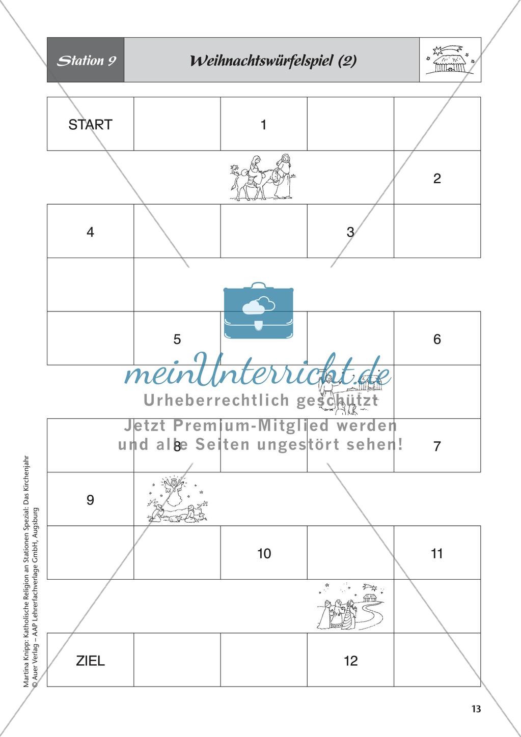 Kath. Religion: Advent, Weihnachten und Heiligdreikönig Preview 15