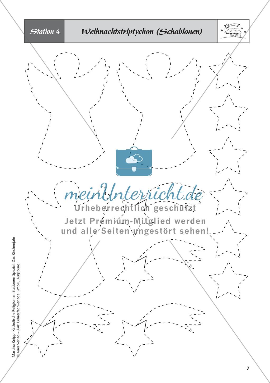 Kath. Religion: Advent, Weihnachten und Heiligdreikönig Preview 9