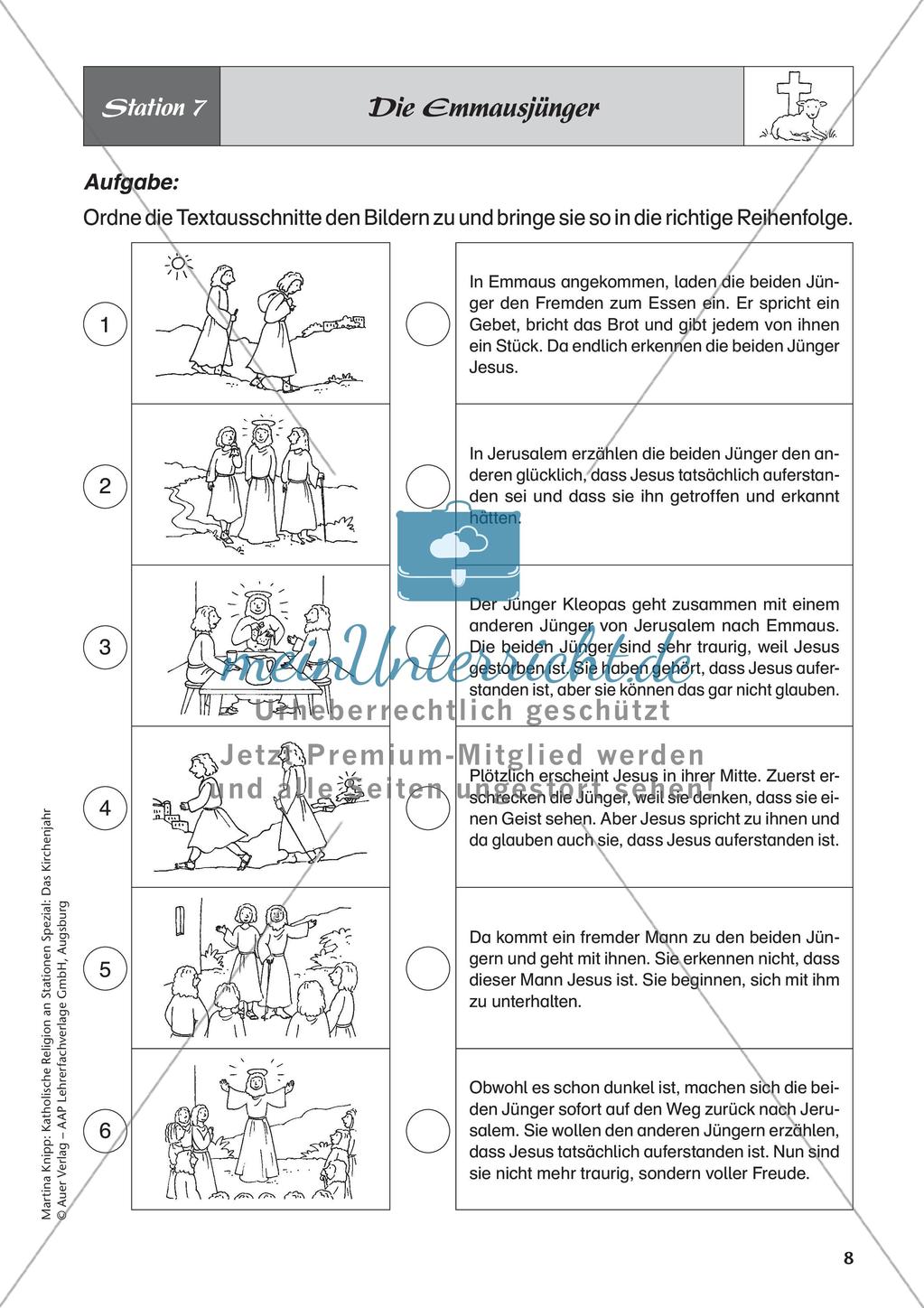 Kath. Religion: Fastenzeit und Ostern Preview 10