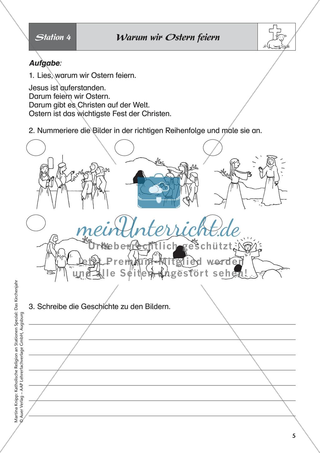 Kath. Religion: Fastenzeit und Ostern Preview 7