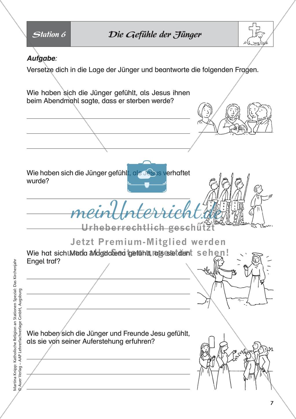 Kath. Religion: Fastenzeit und Ostern Preview 9
