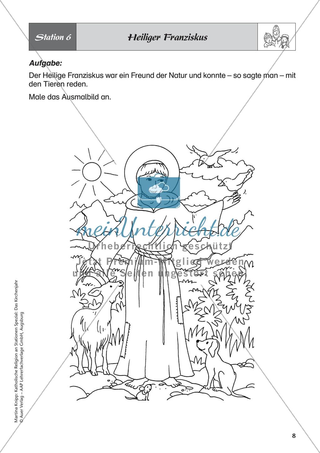 Kath. Religion: Heilige im Jahreskreis Preview 10