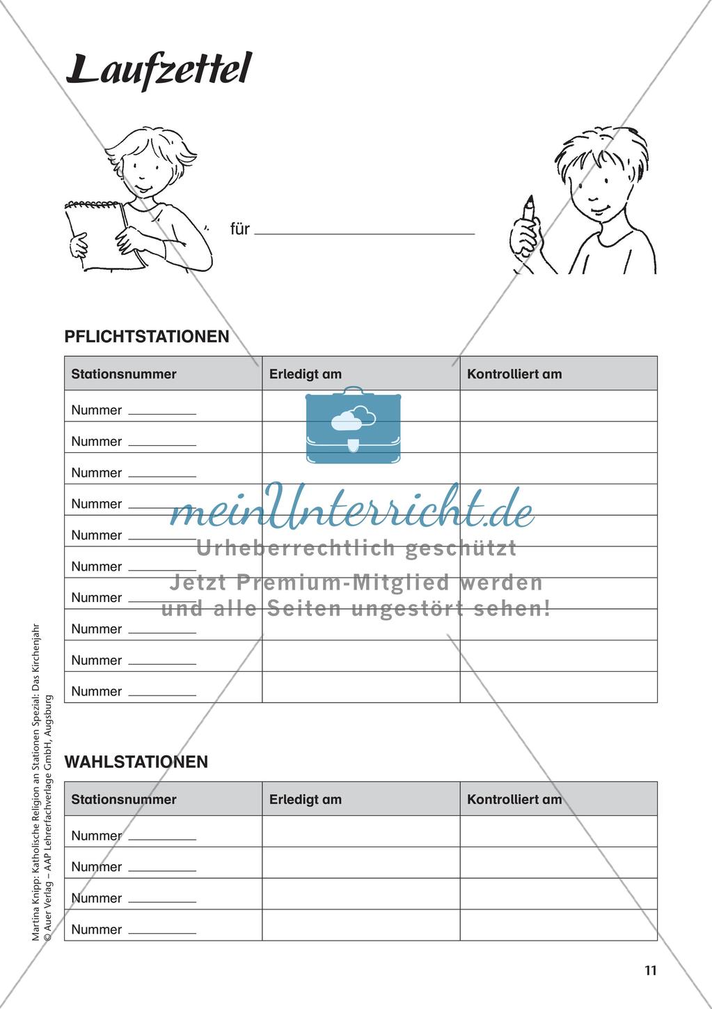 Kath. Religion: Heilige im Jahreskreis Preview 13