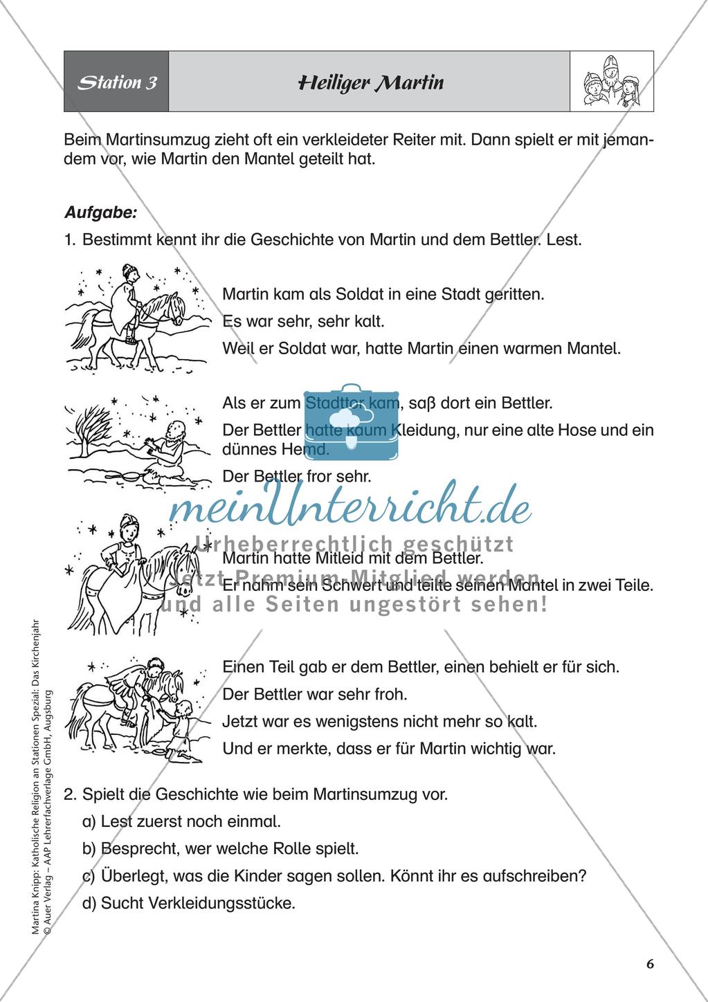 Kath. Religion: Heilige im Jahreskreis Preview 8