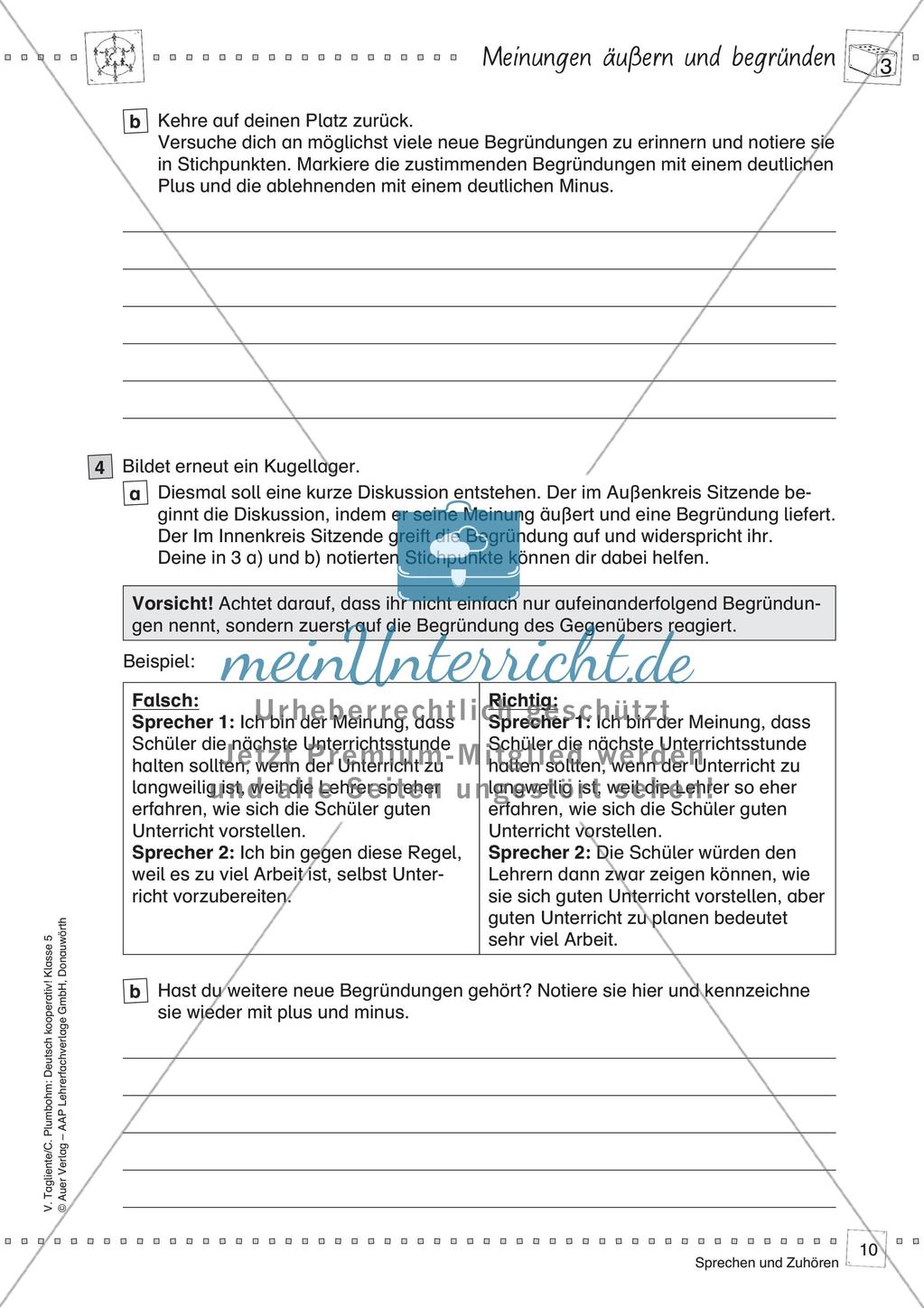 Kooperative Methoden - Sprechen und Zuhören Preview 12