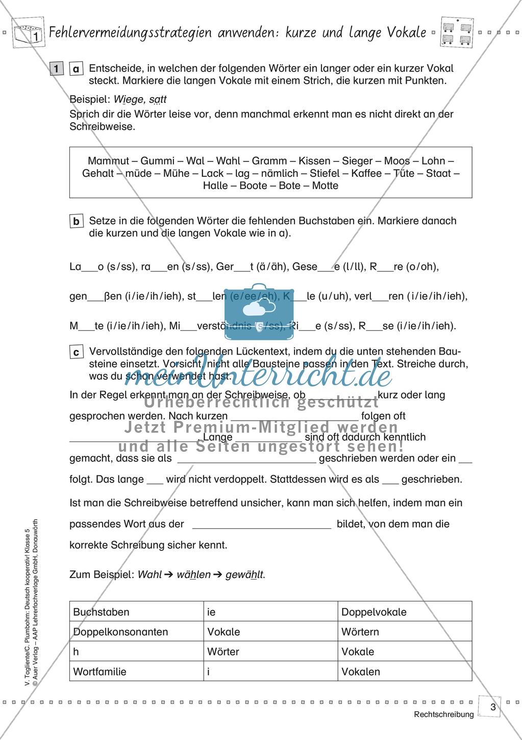 Kooperative Methoden - Rechtschreibung Preview 5