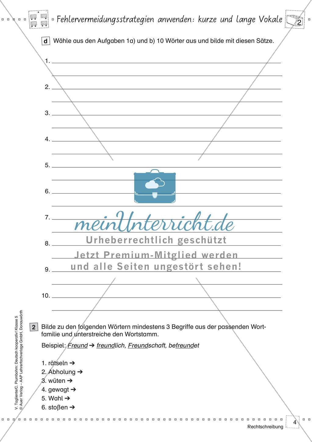 Kooperative Methoden - Rechtschreibung Preview 6