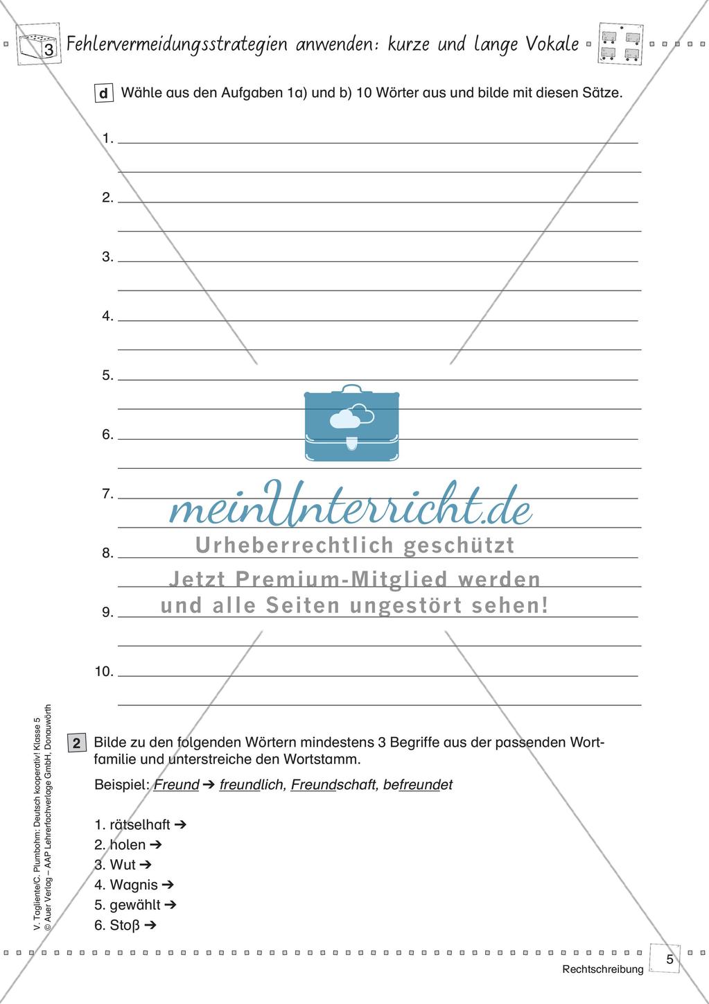 Kooperative Methoden - Rechtschreibung Preview 7