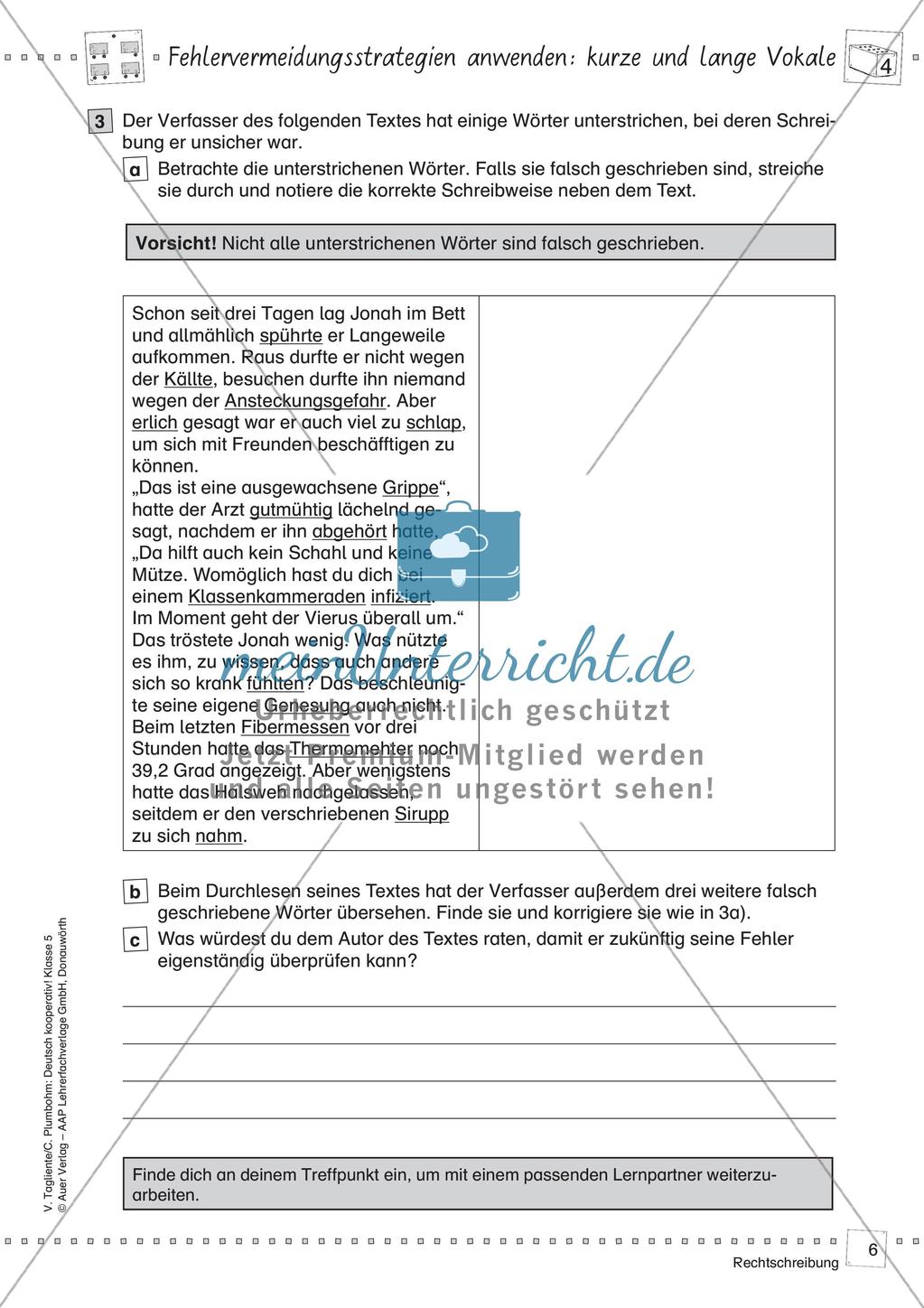 Kooperative Methoden - Rechtschreibung Preview 8