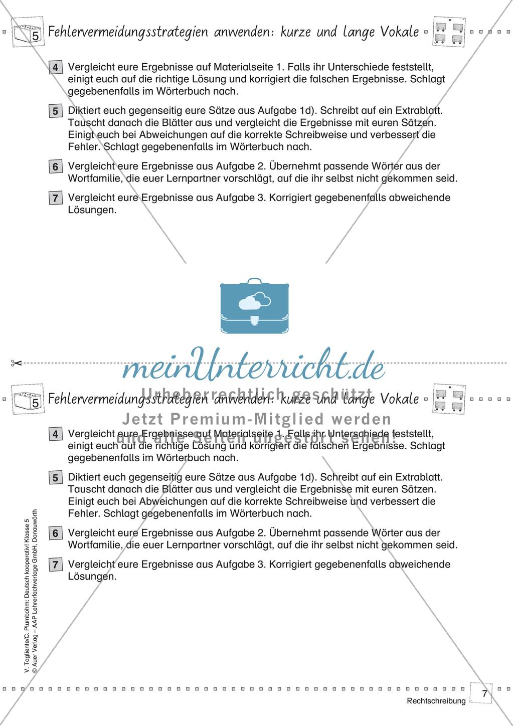 Kooperative Methoden - Rechtschreibung Preview 9