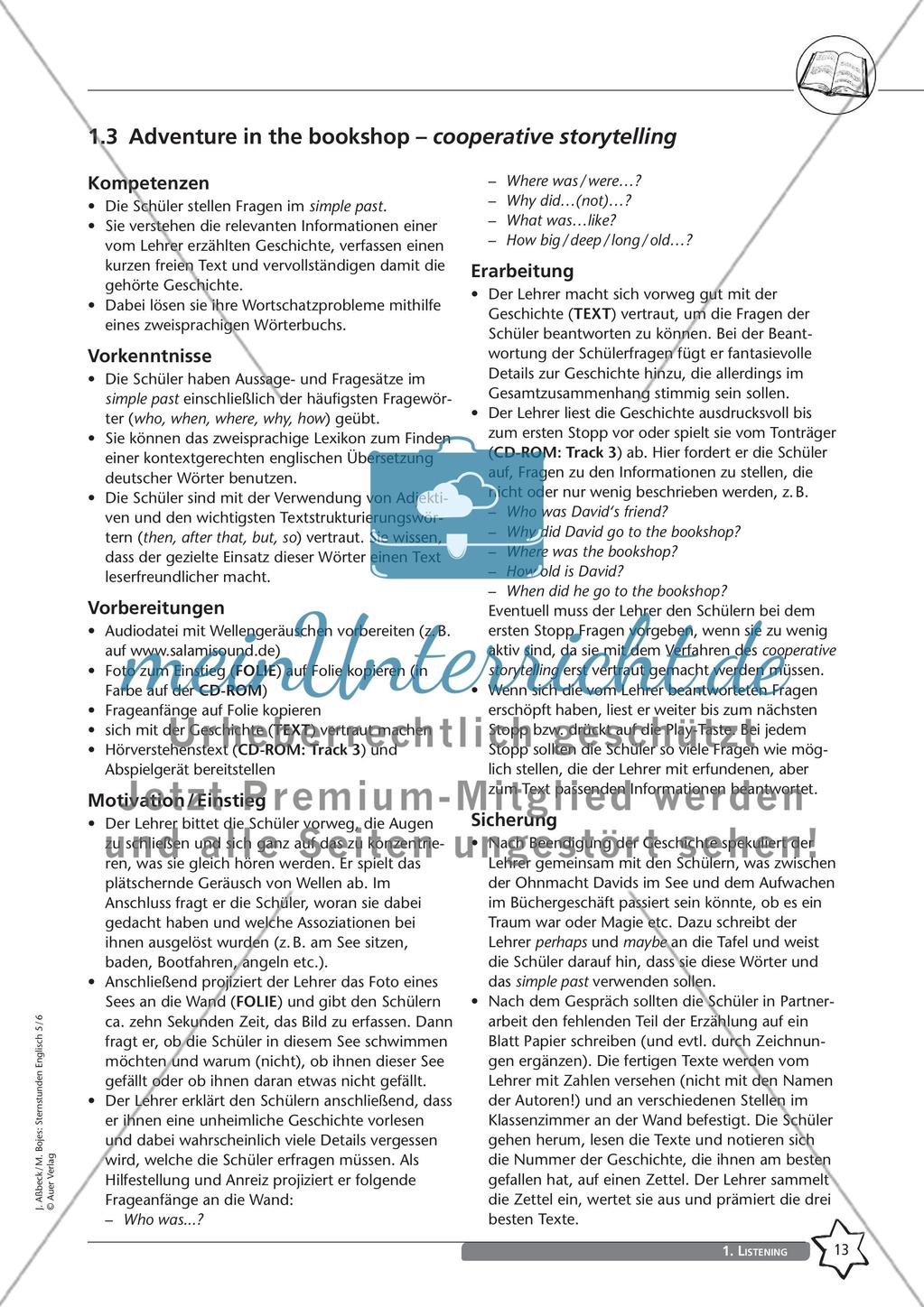 Listening im Anfangsunterricht Preview 15