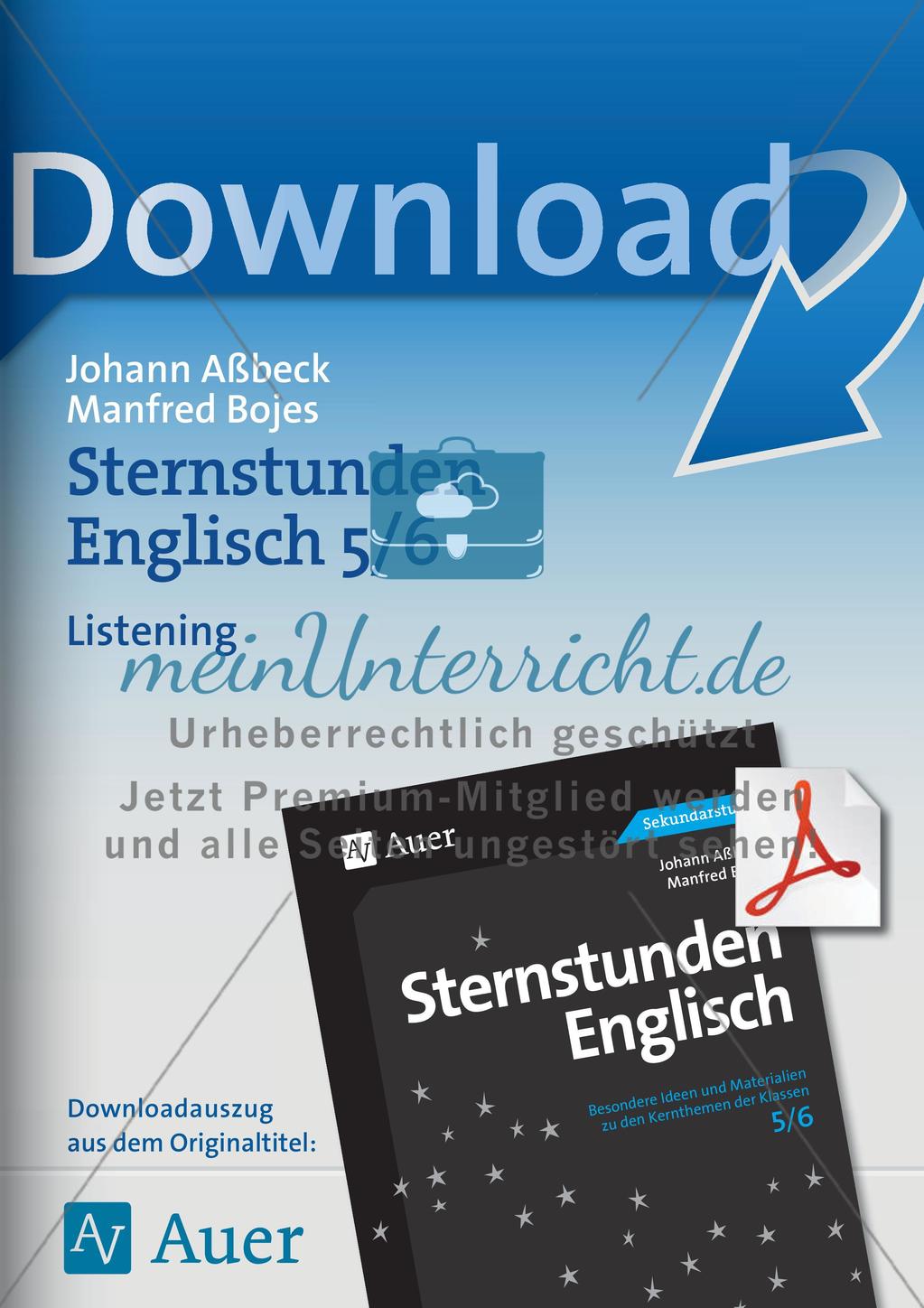 Listening im Anfangsunterricht Preview 1