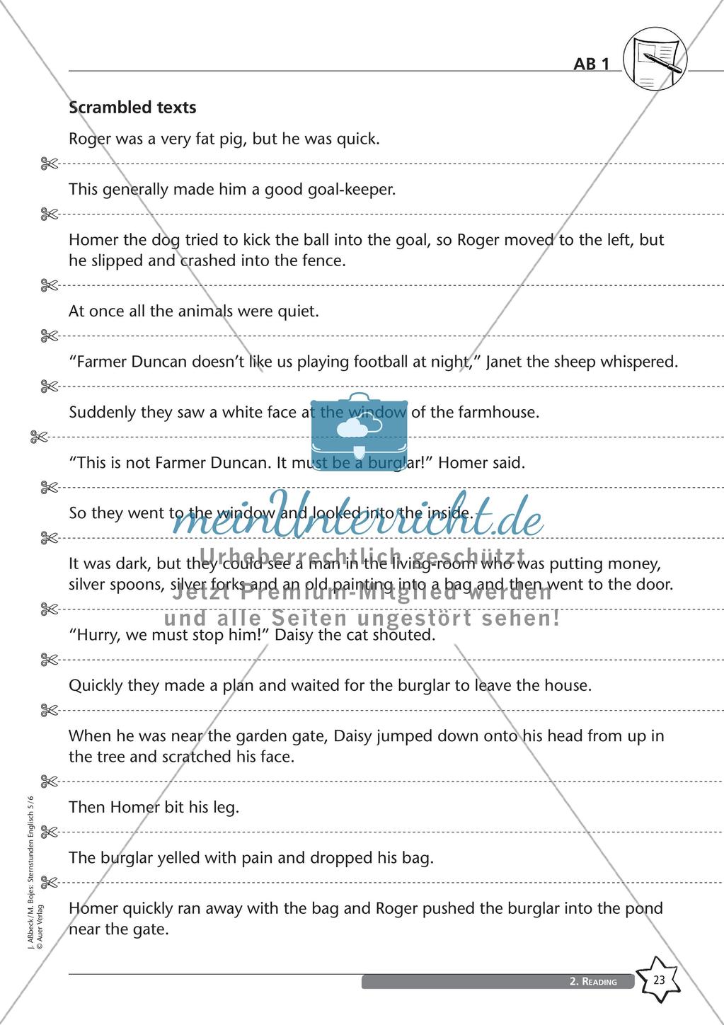 Reading Comprehension im Anfangsunterricht Preview 25