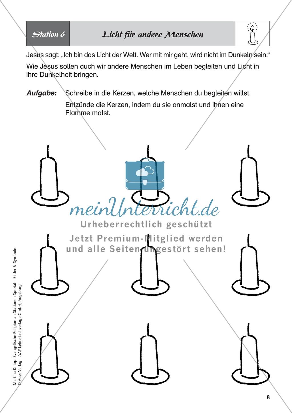 Ev. Religion: Symbol Licht Preview 10
