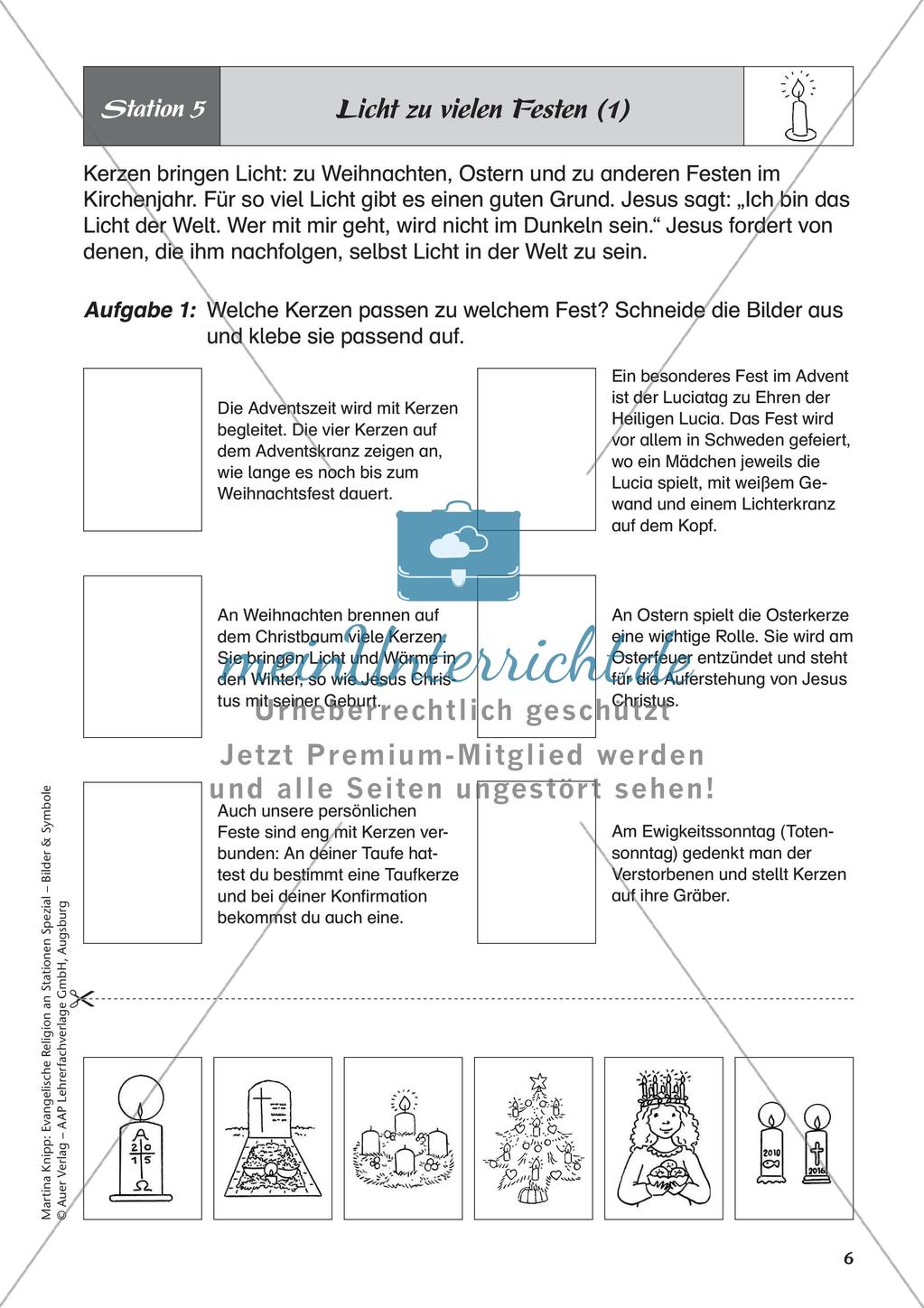 Ev. Religion: Symbol Licht Preview 8