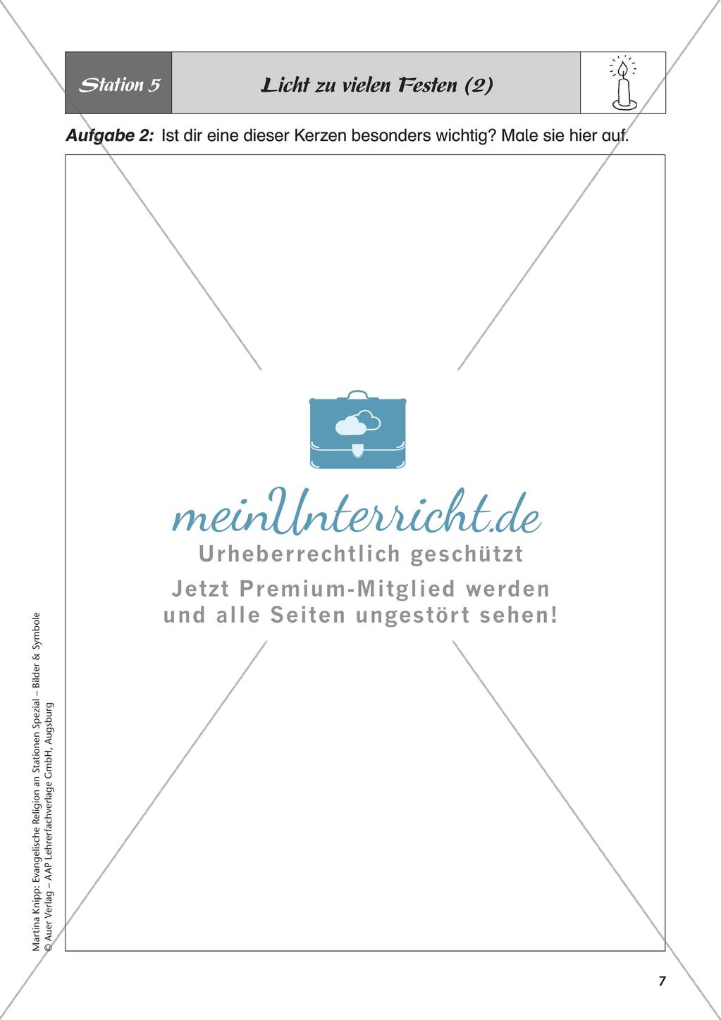 Ev. Religion: Symbol Licht Preview 9