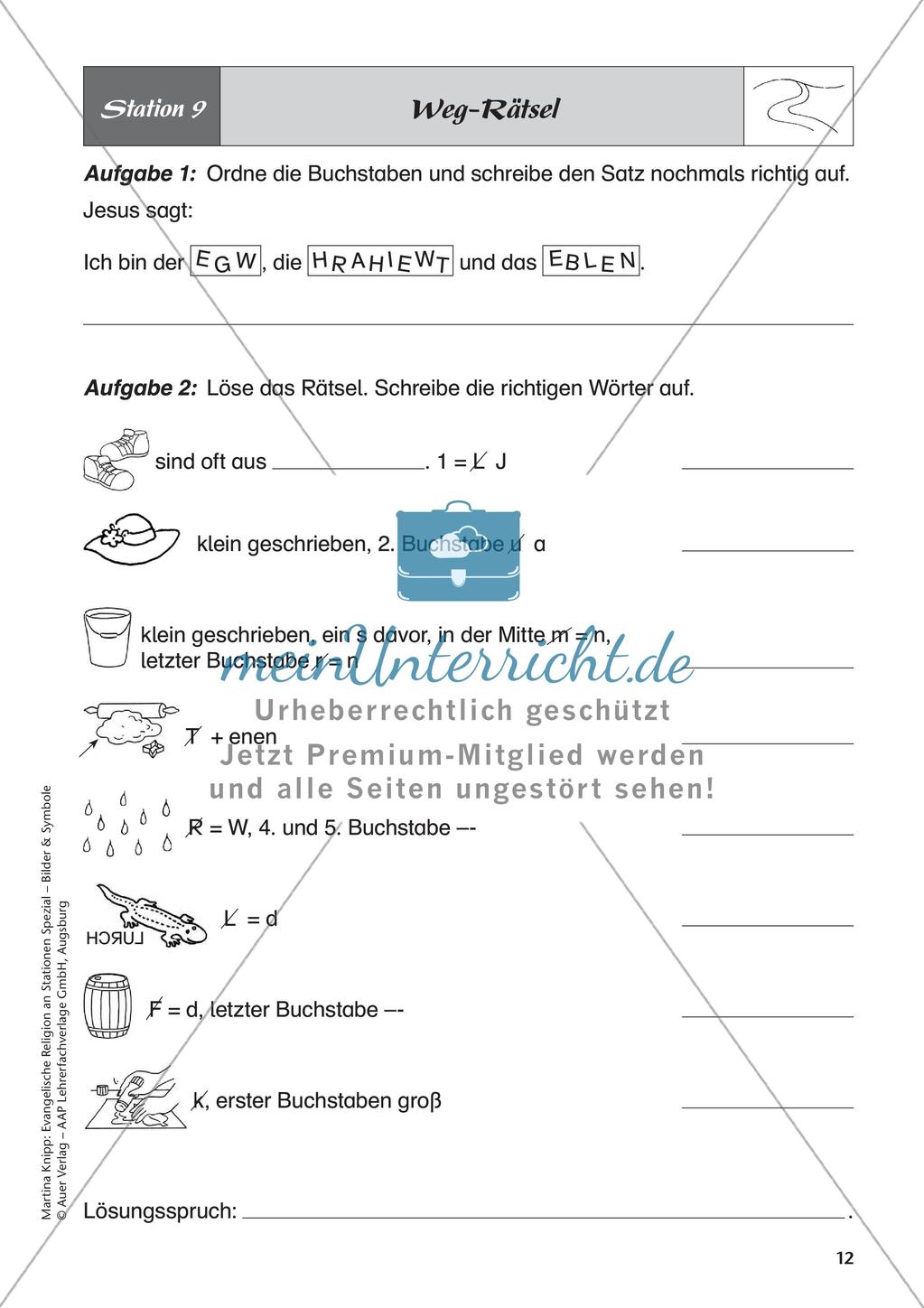 Ev. Religion: Symbol Weg Preview 14