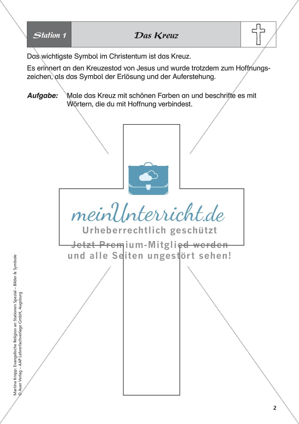 Ev. Religion: Symbol Kreuz Preview 4