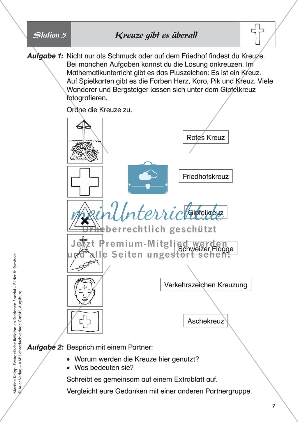 Ev. Religion: Symbol Kreuz Preview 9