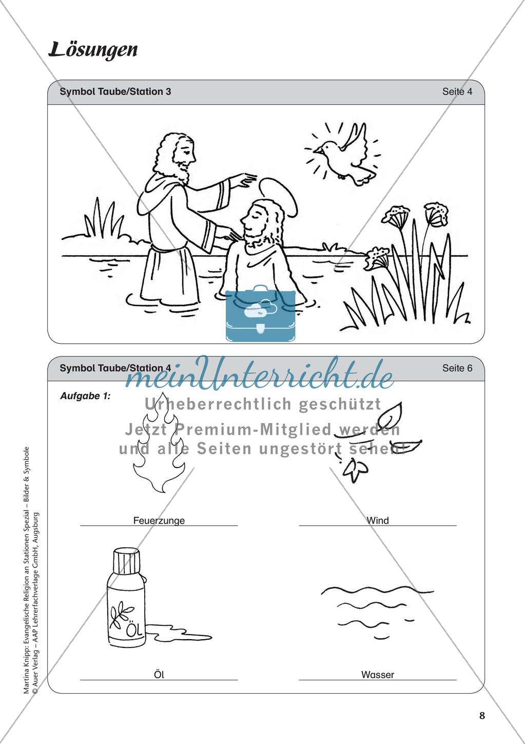 Ev. Religion: Symbol Taube Preview 10