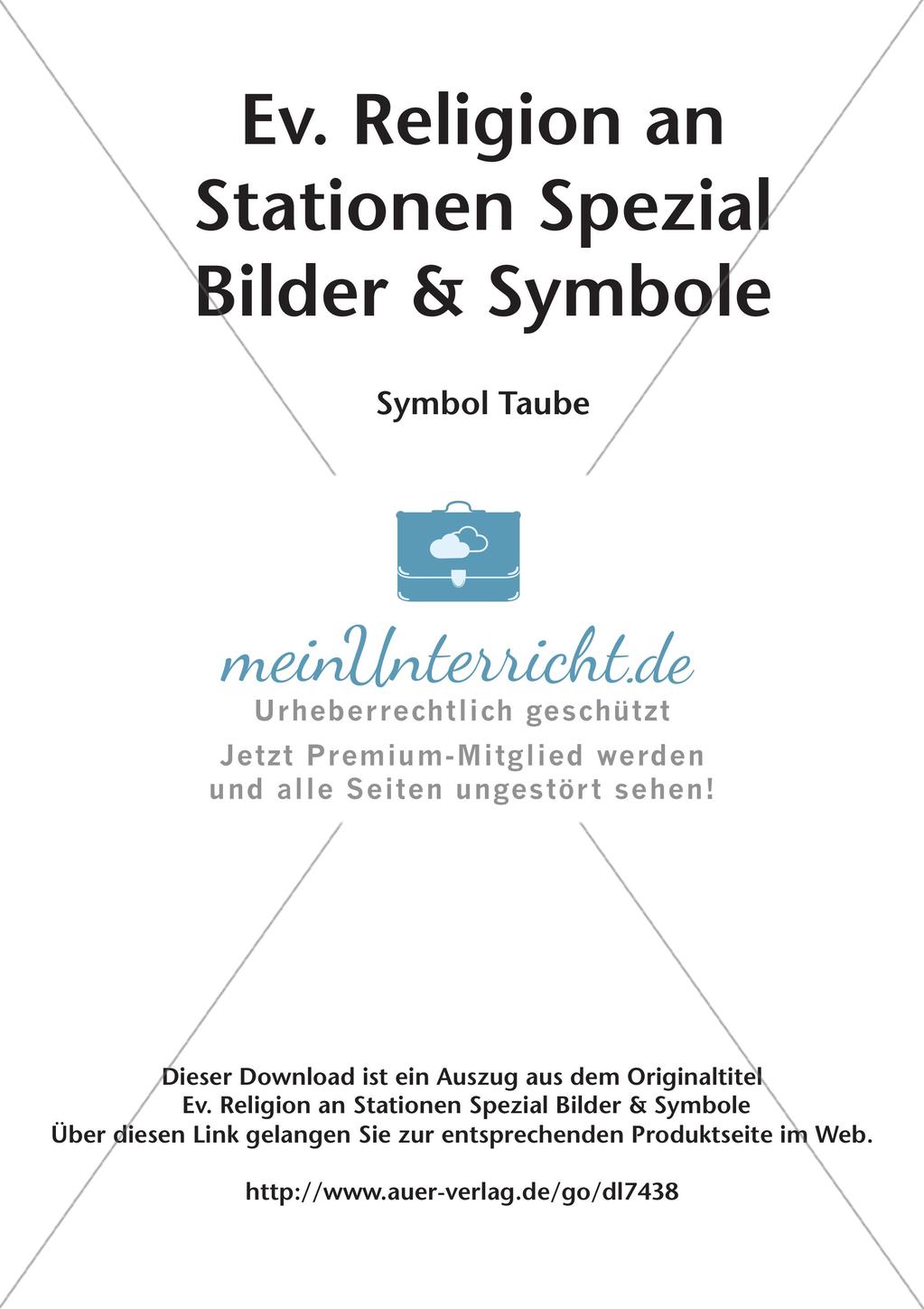 Ev. Religion: Symbol Taube Preview 2