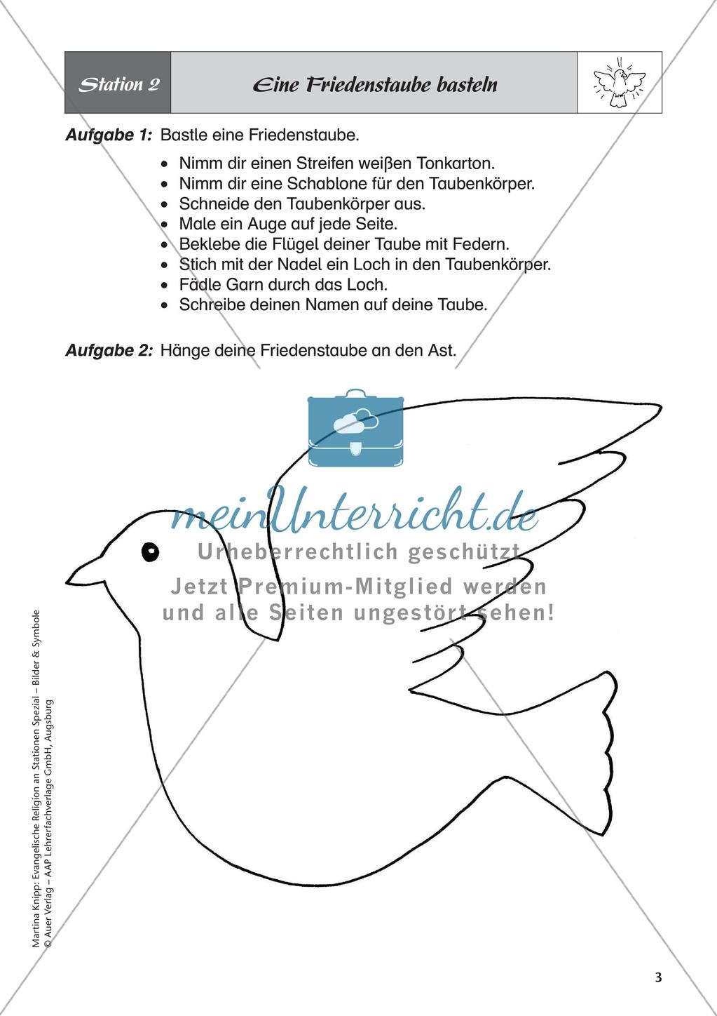 Ev. Religion: Symbol Taube Preview 5
