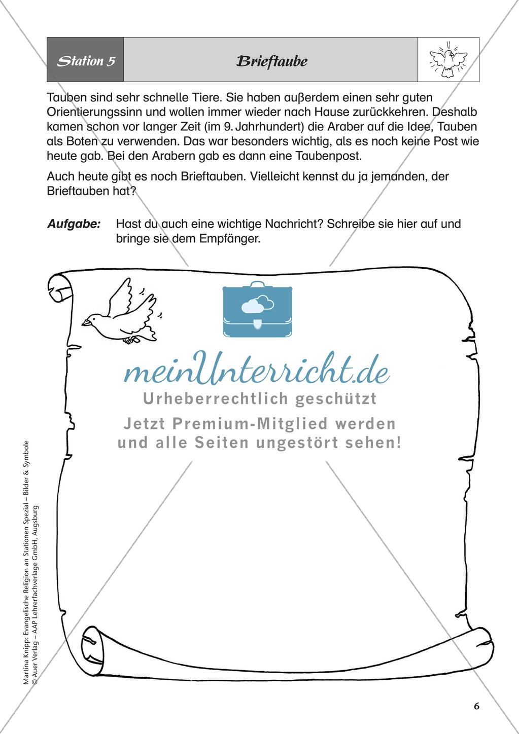Ev. Religion: Symbol Taube Preview 8