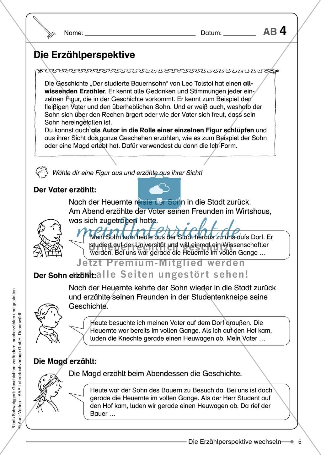 Schreibkompetenz: Literarische Texte als Schreibanregung Preview 7