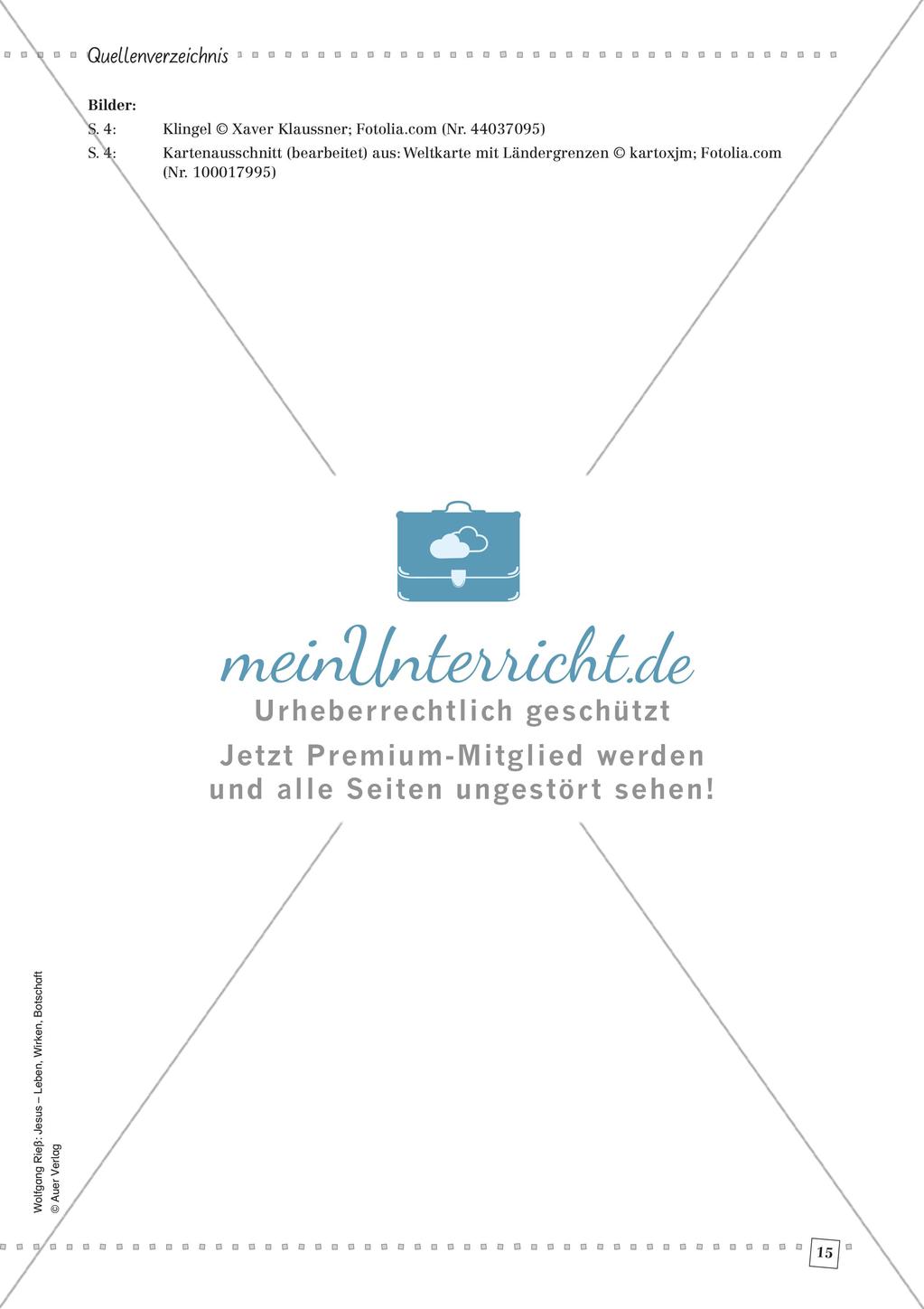 Land und Leute zur Zeit Jesu Preview 17